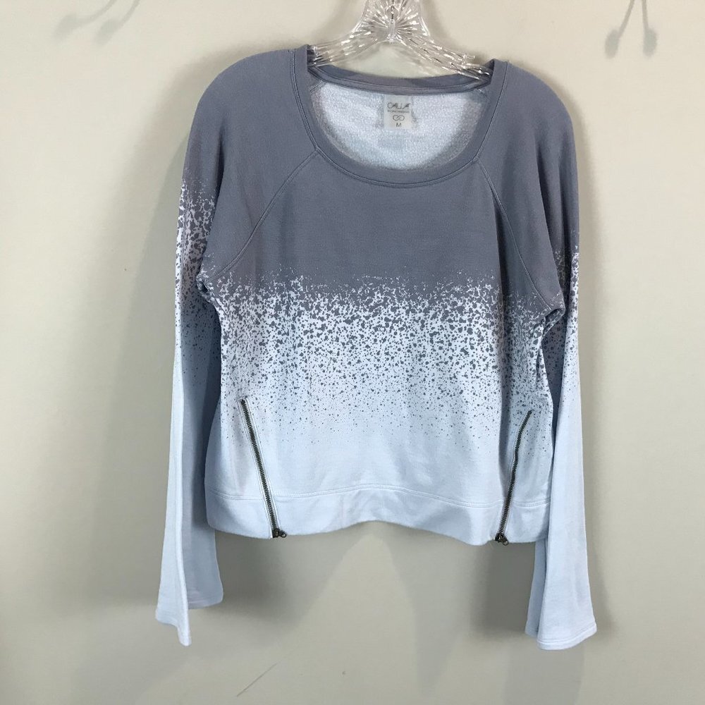 CALIA LS crew neck top Size M